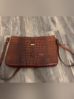 Brahmin Lizzie Pecan Melbourne Leather Bag